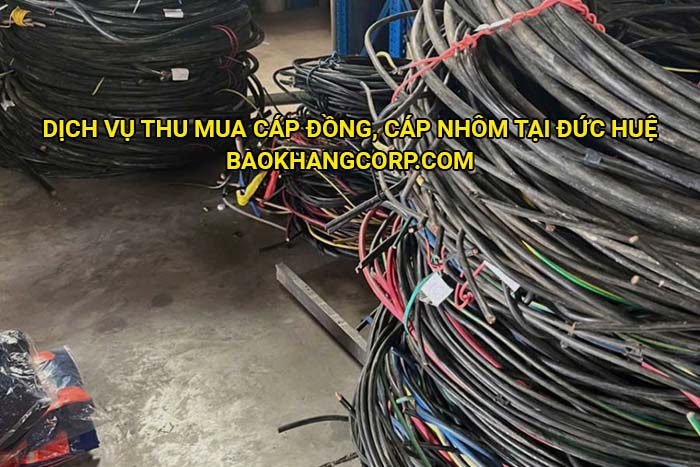 Dịch vụ thu mua cáp đồng, cáp nhôm tại Đức Huệ