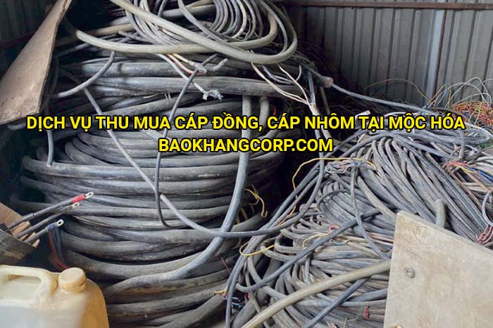 Dịch vụ thu mua cáp đồng, cáp nhôm tại Mộc Hóa