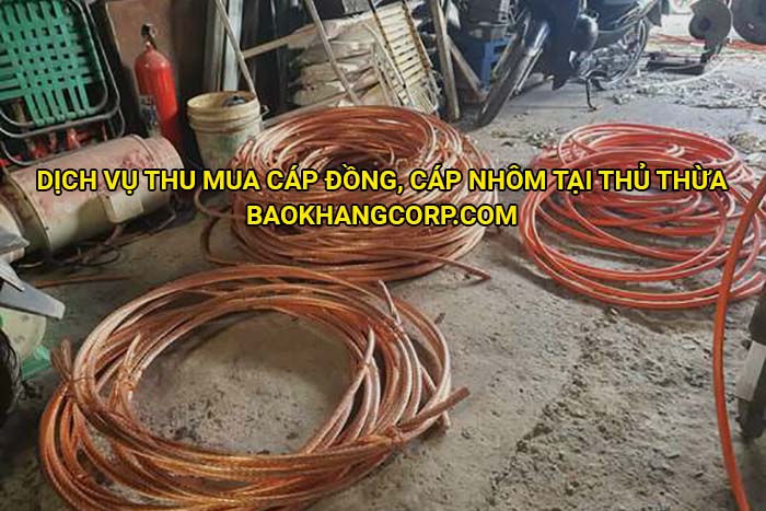 Dịch vụ thu mua cáp đồng, cáp nhôm tại Thủ Thừa