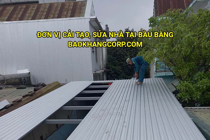 Đơn vị cải tạo, sửa nhà tại Bàu Bàng