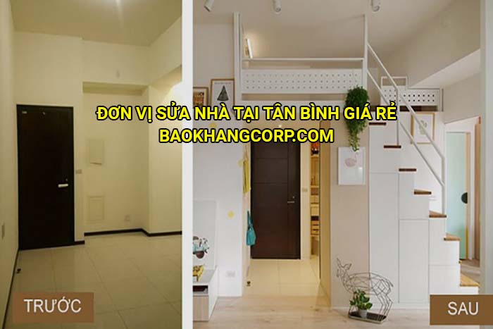 Đơn vị sửa nhà tại Tân Bình giá rẻ
