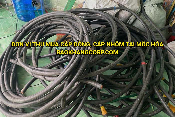 Đơn vị thu mua cáp đồng, cáp nhôm tại Mộc Hóa