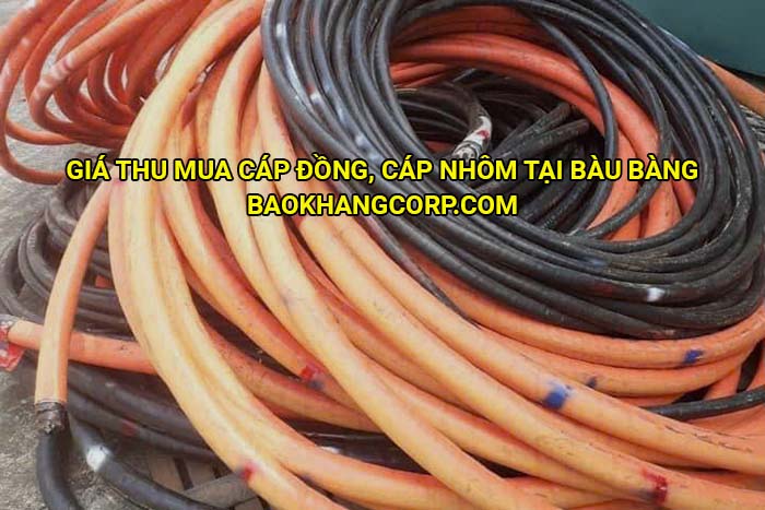 Giá thu mua cáp đồng, cáp nhôm tại Bàu Bàng