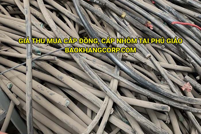 Giá thu mua cáp đồng, cáp nhôm tại Phú Giáo